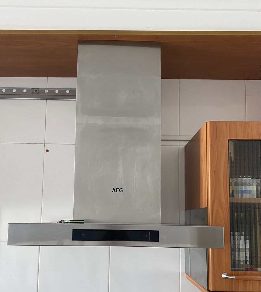 Exaustor AEG inox 4 velocidades