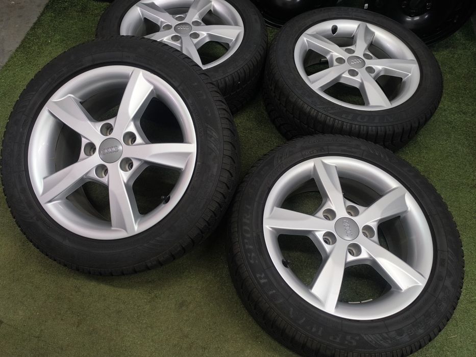 Koła 16" 5x112 et43 opony 205/55/16 Audi a3 a4 b6 b7 a6 VW Passat Golf