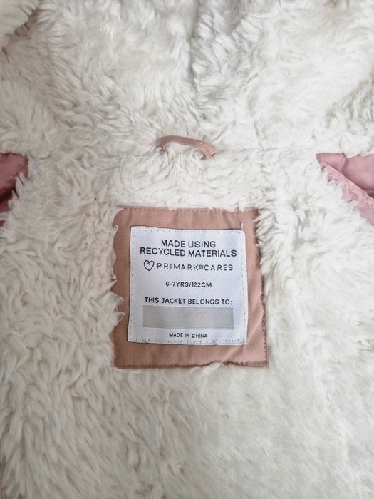 Kurtka zimowa dziewczęca 6 - 7 lat