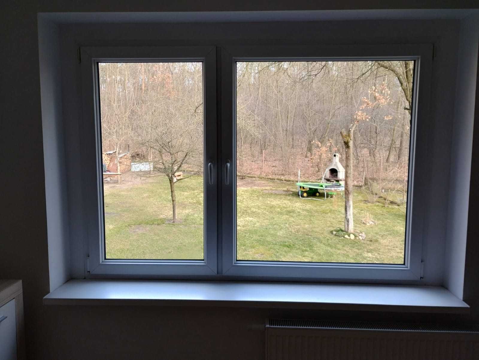 Okno z demontażu 200x140 cm