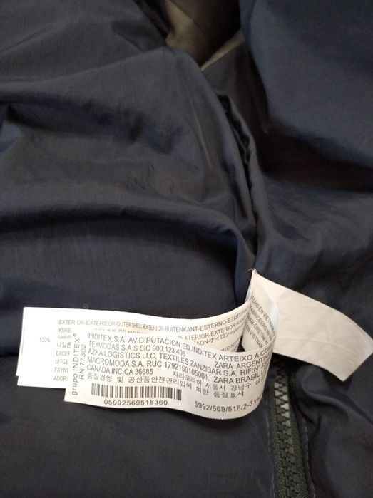 Casaco/Kispo da Zara tamanho 2/3 anos