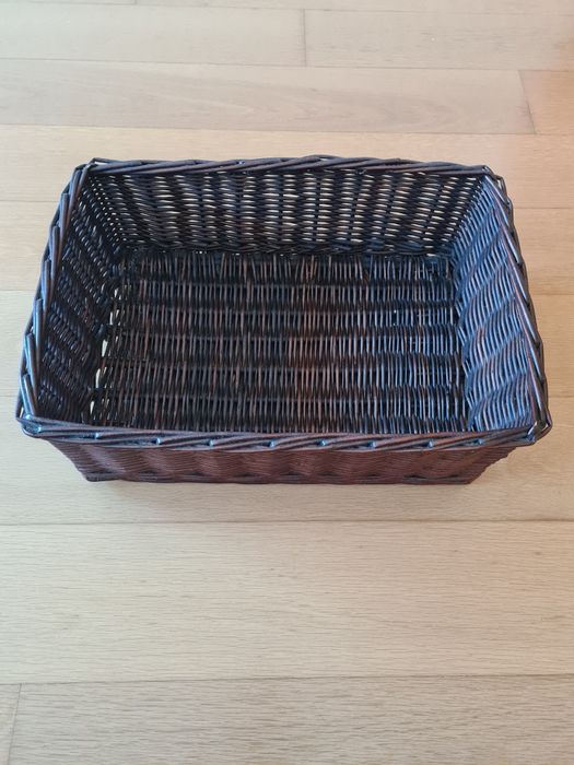 Cesto de Verga grande (castanho escuro)