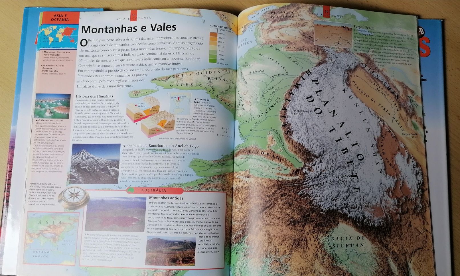 Livro Atlas 3D usado