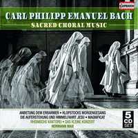 Carl Philipp Emanuel BACH Sacred Choral Music [5 CD] Nowy Folia