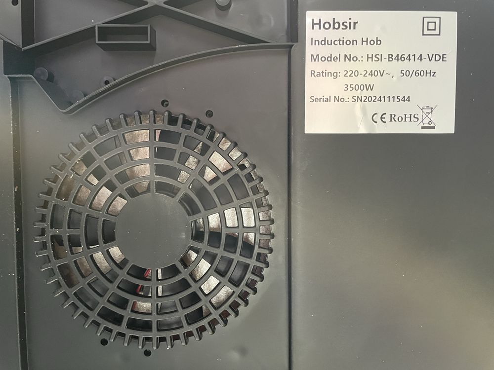 Hobsir Płyta indukcyjna 4płyty 60cm 3500W sterowanie dotykowe 9 poziom