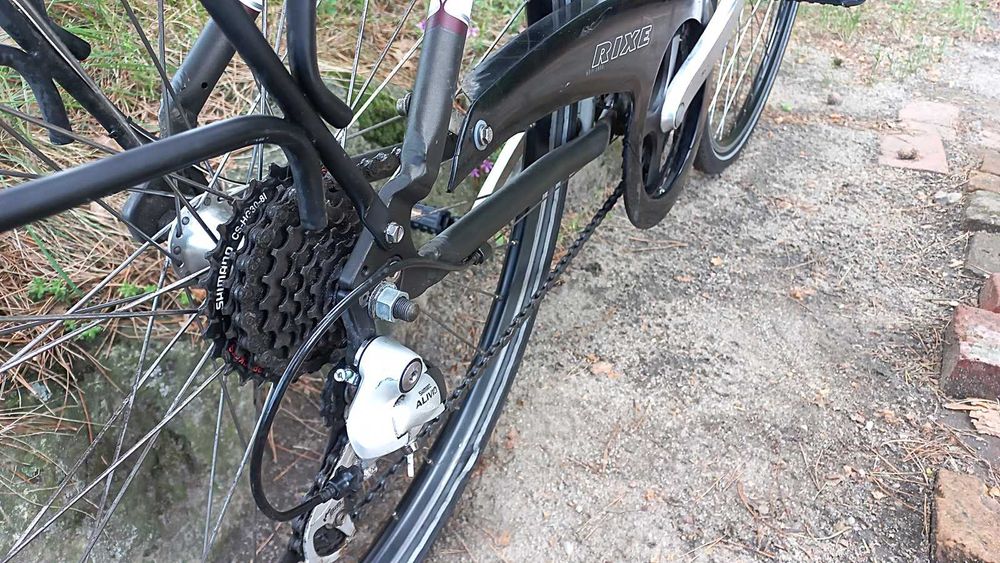 Alu Rower Miejski Damski Rixe La Rochelle Damka Alivio Sr Suntour 28