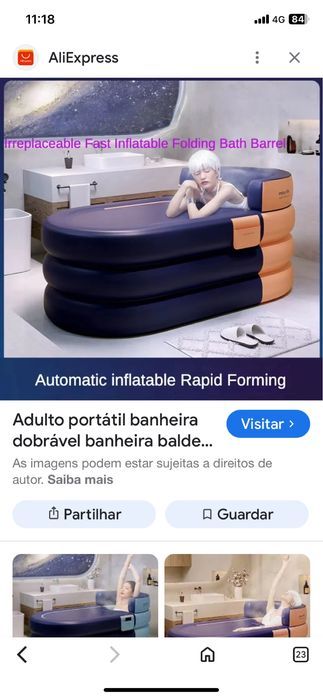 Banheira portatil