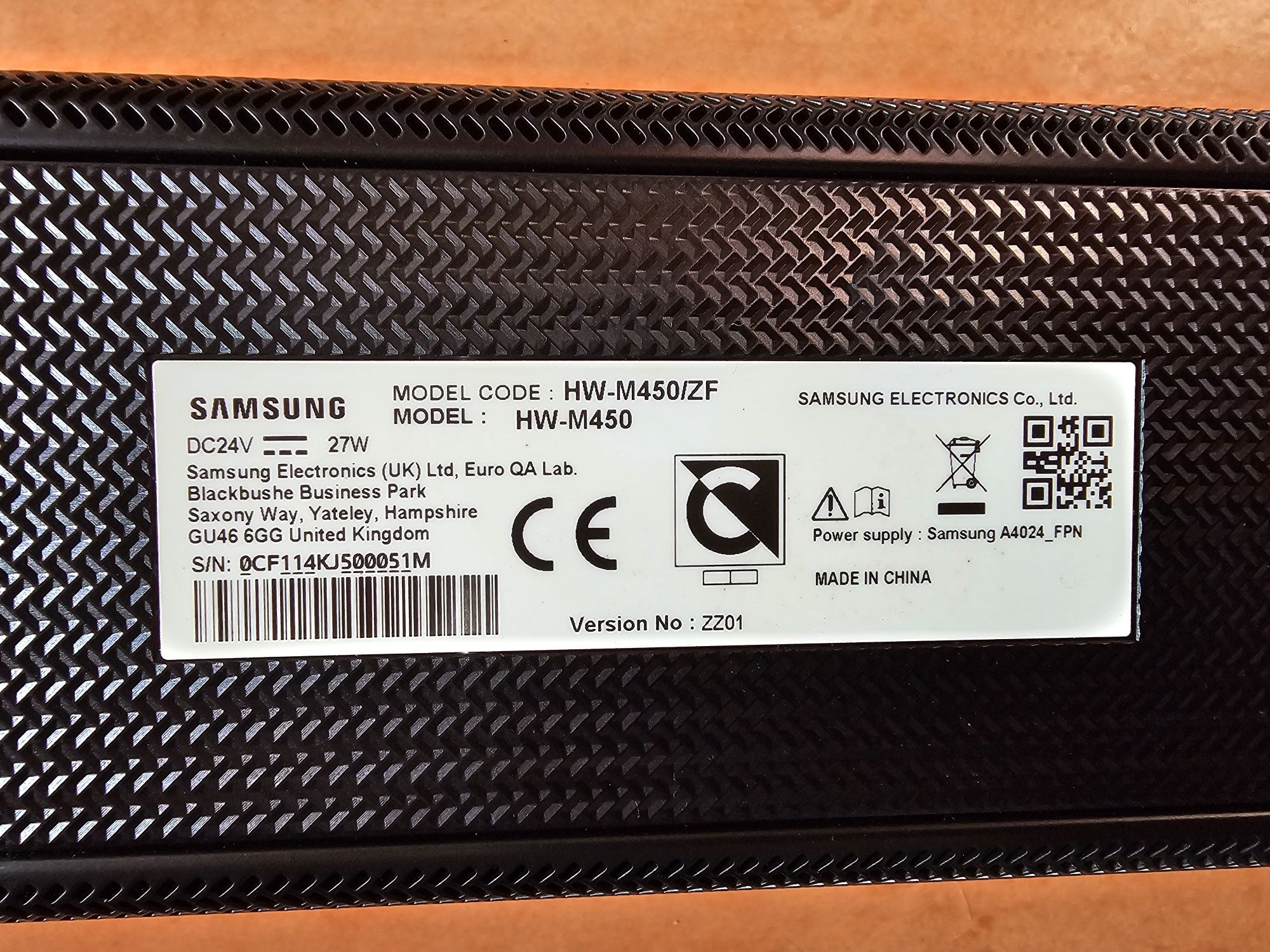 Samsung Soundbar A450 300W