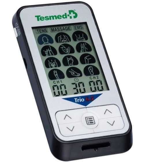TESMED Elektrostymulator Trio 6.5 z akumulatorem,36 programów (260b)