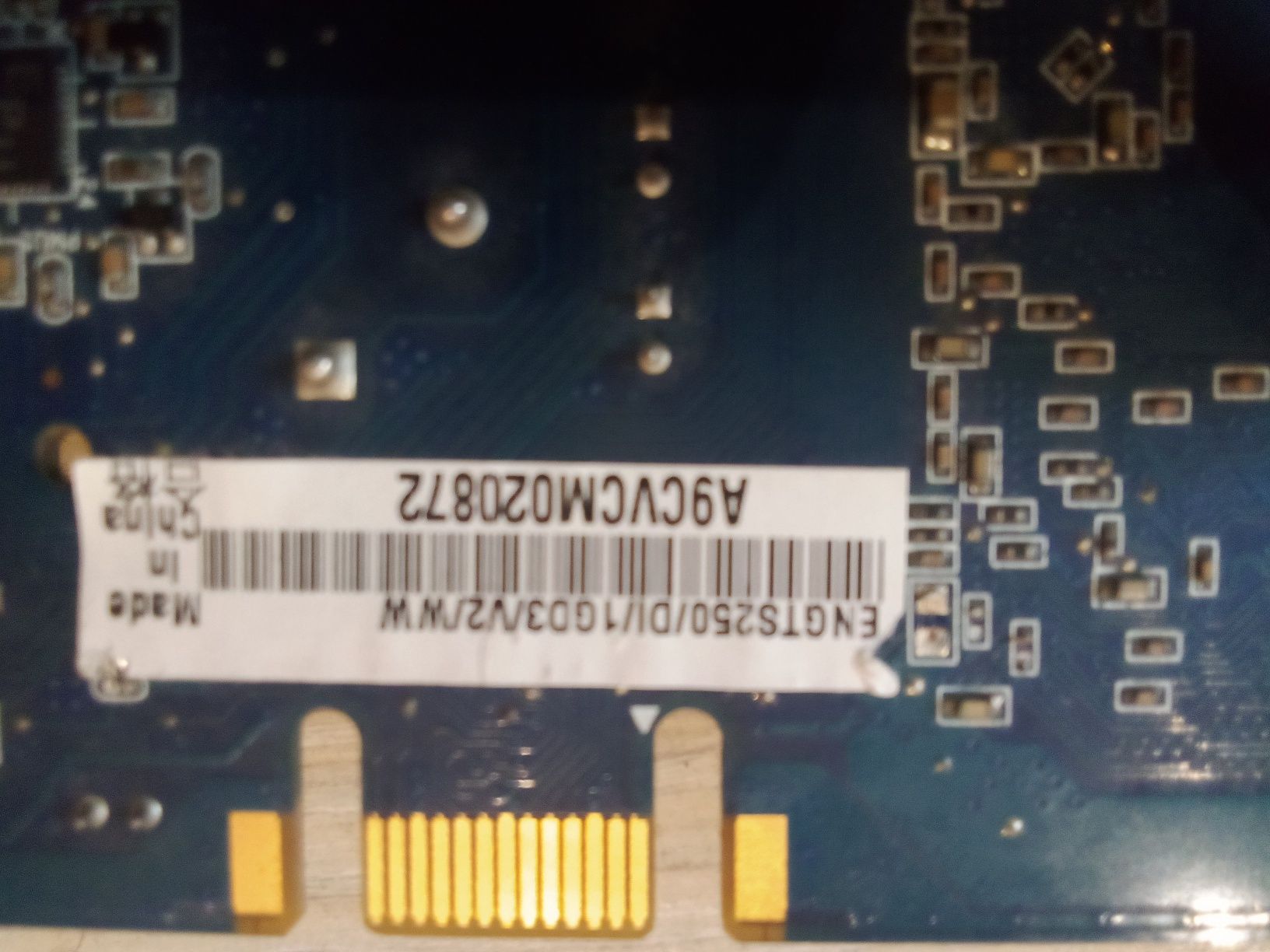 Продаю відеокарту GTS 250 1Gb GDDR3