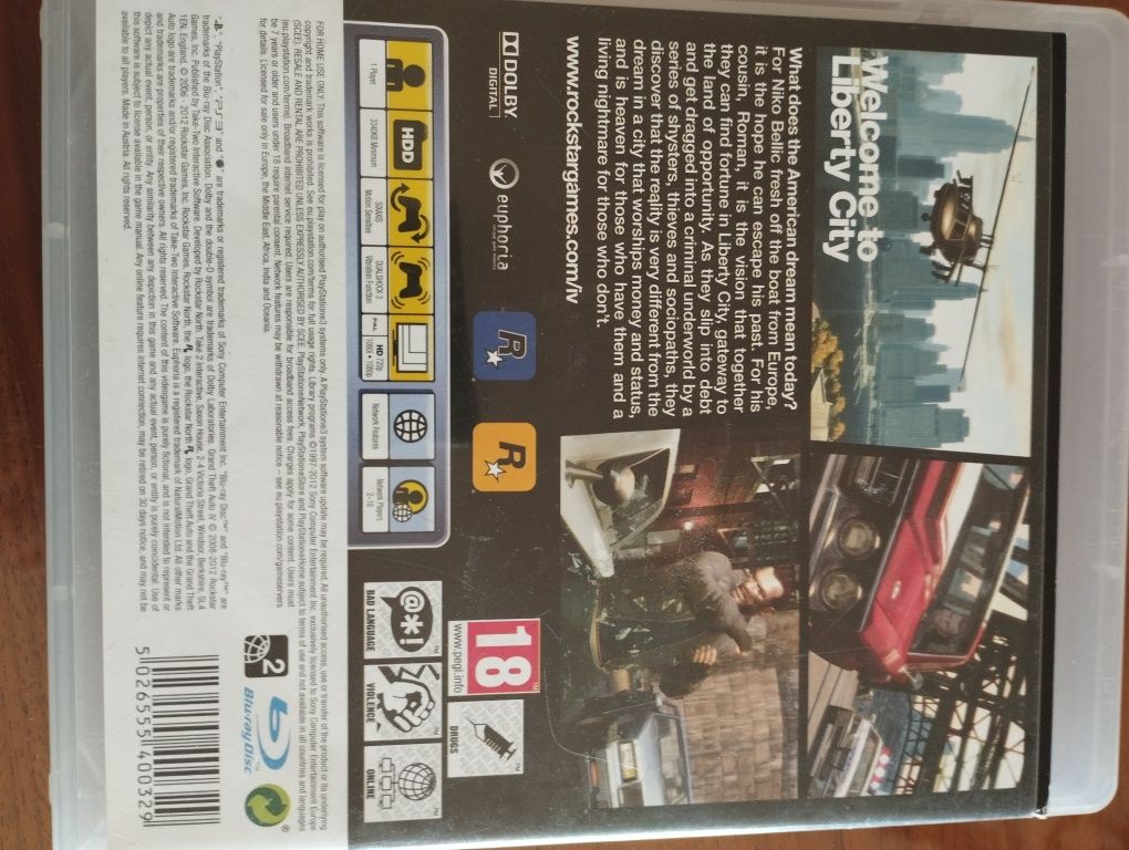 PS3 Grand theft auto IV