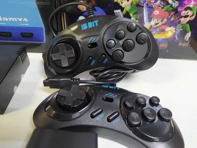 Приставка Денди и Сега с HDMI HAMY4 Dendy Sega Танчики Марио Mortal Ko