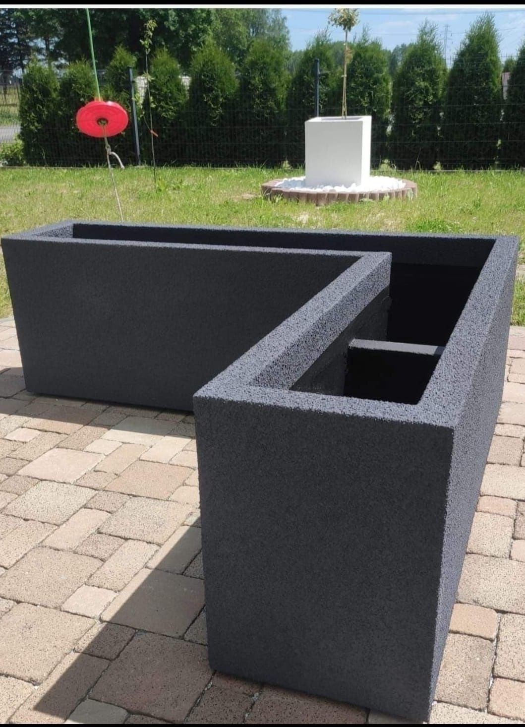 Lekkie doniczki termo styropianowe donice warzywniak tarasowe balkon