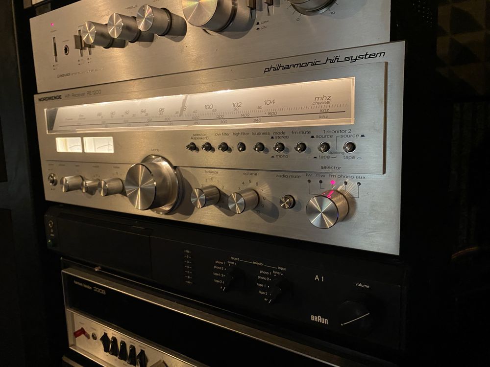 Nordmende RE 1200 piękny amplituner stereo, jak Sansui, Pioneer, Akai