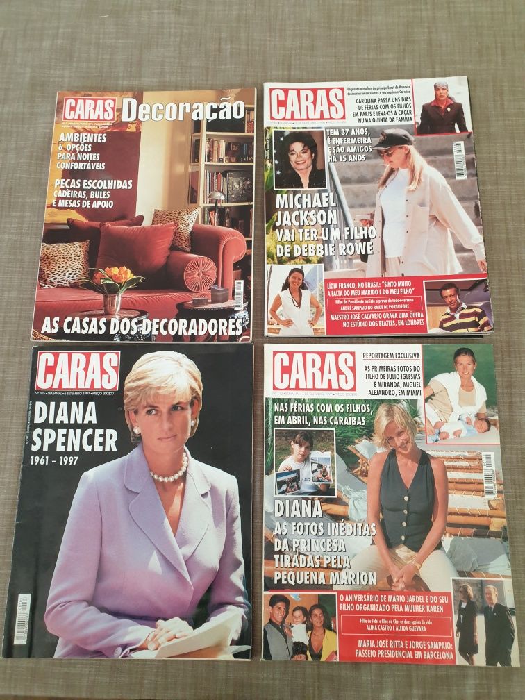 Revistas antigas. Caras. Máxima.