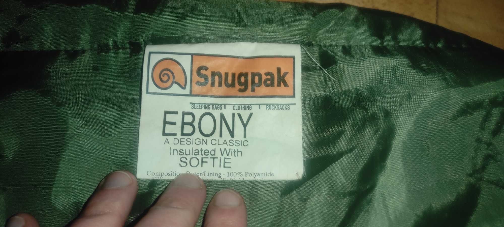 Worek kompresyjny na kurtkę puchowa Snugpak Ebony