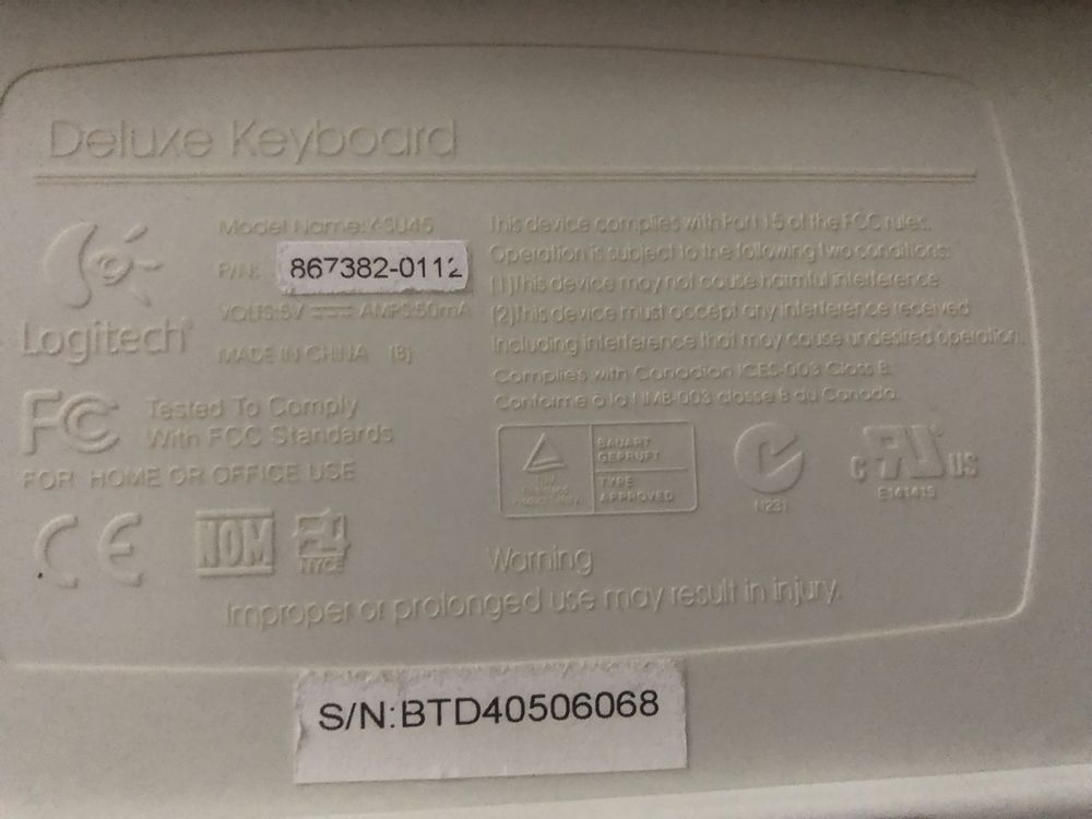 Клавиатура Logitech Y-SU45