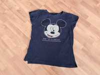 Czarna koszulka t-shirt vintage y2k alternative Disney Mickey Sinsay