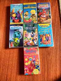 VHS de filmes e séries antigas