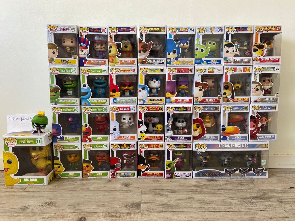 Coleção Funko Pop!