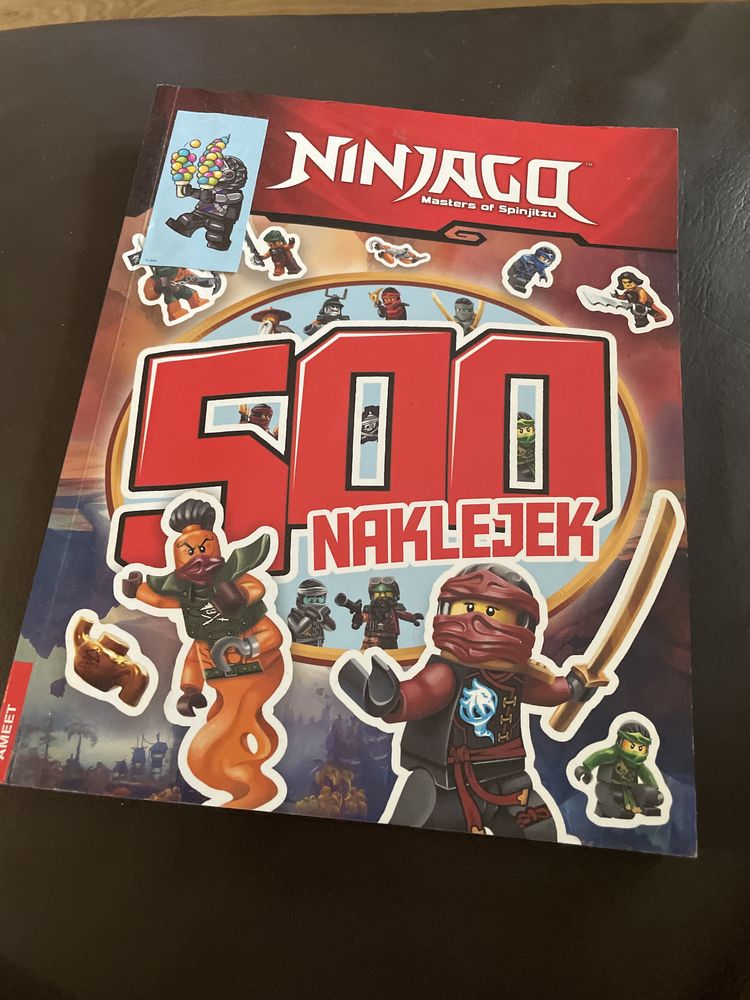 Ninjago Lego 500 naklejek