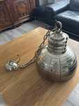 Light & Living wielka lampa designerska aluminium polerowane zyrandol