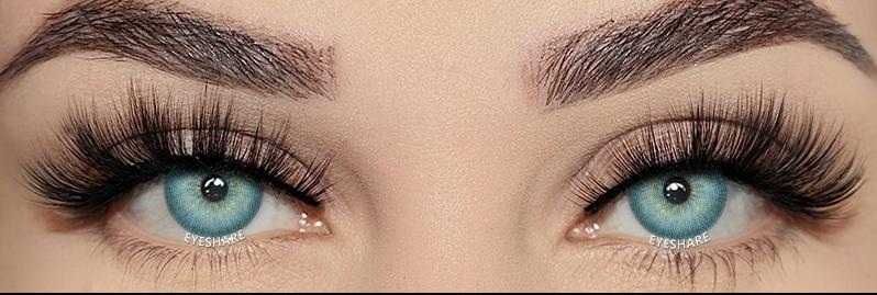 soczewki kontaktowe kolorowe sea blue Morze Egejskie Leermoo