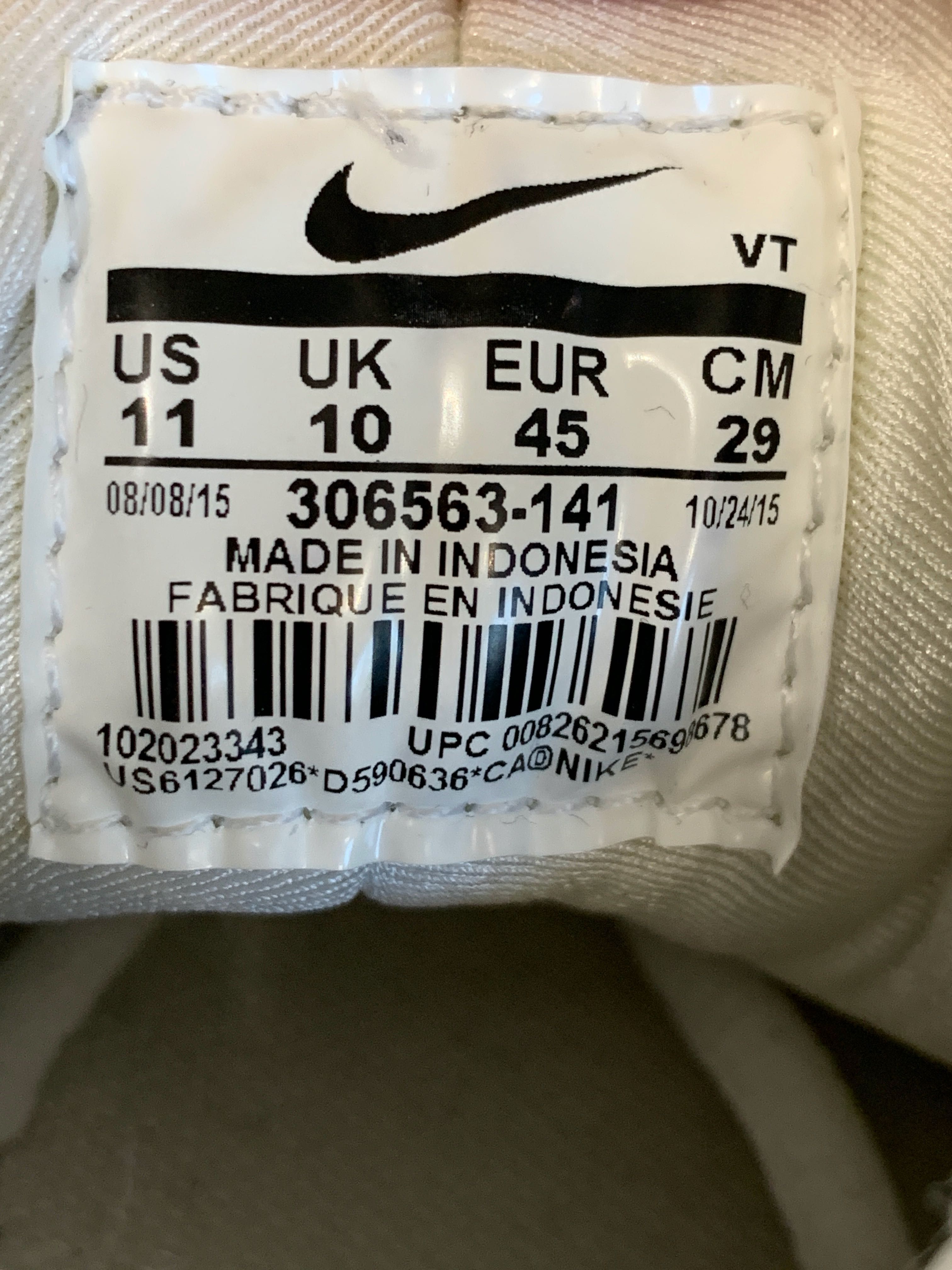 Кроссовки Nike Huarache (EU 43)