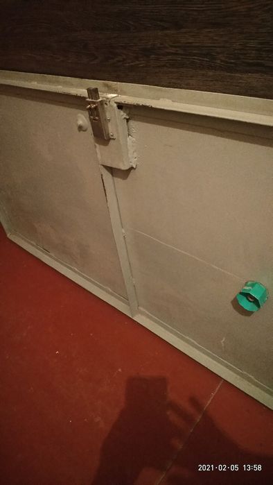 Металлическая, бронированная  дверь, СССР