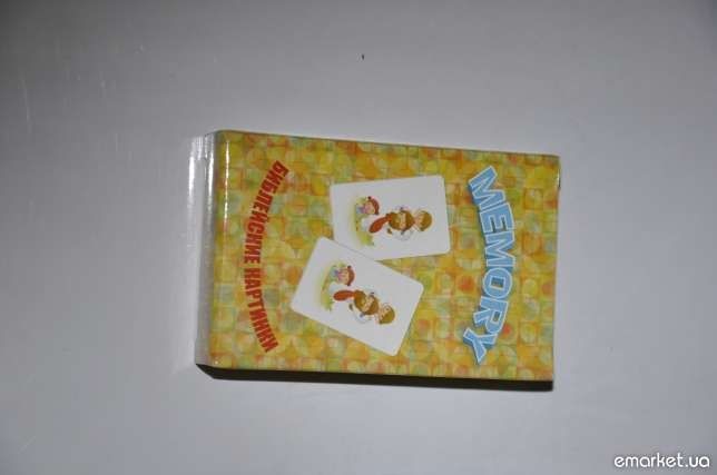 Карточная настольная игра Мемори (Memory или Memo)