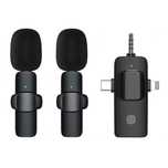 Microfone Duplo de Lapela NOVOS