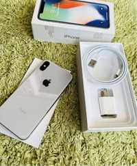 Продам телефон iPhone X 64gb r-sim белый рсим