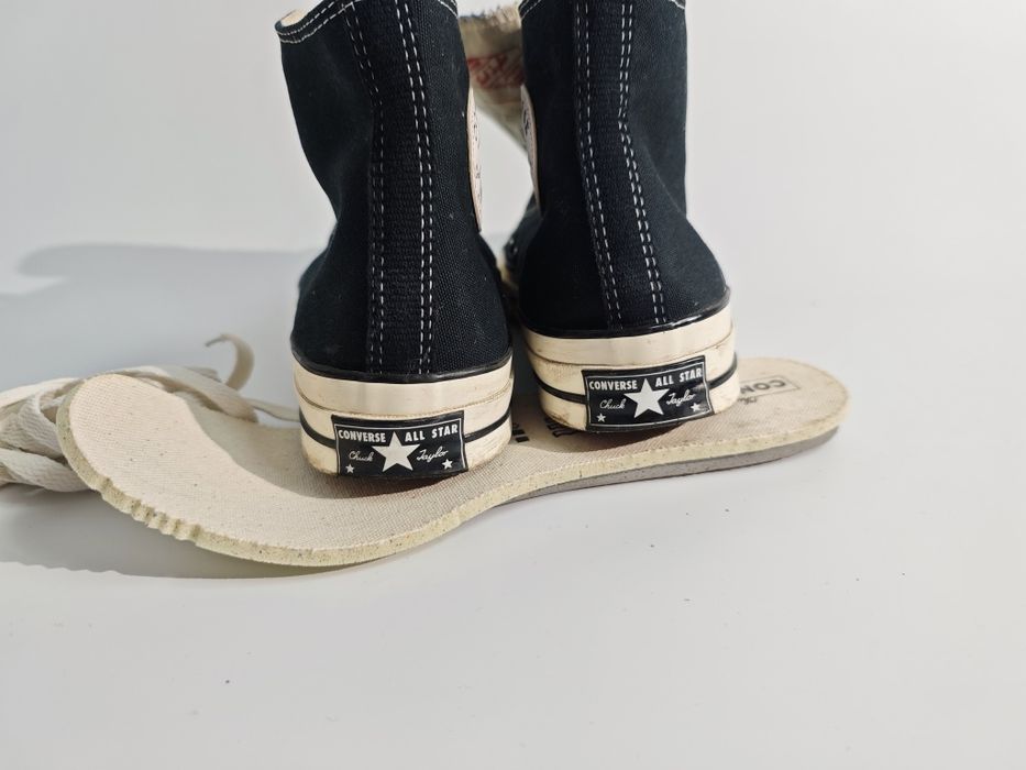 Конверс converse chuck 70 черные высокие оригинал 43 БУ-состояние 4.5/