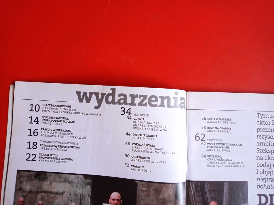 Kino 6/2012, czerwiec 2012, "Jesteś Bogiem", Ogrodnik, Kowalczyk