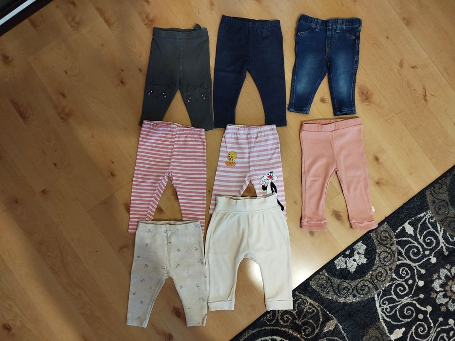 Spodnie, legginsy dla dziewczynki,rozm.68
