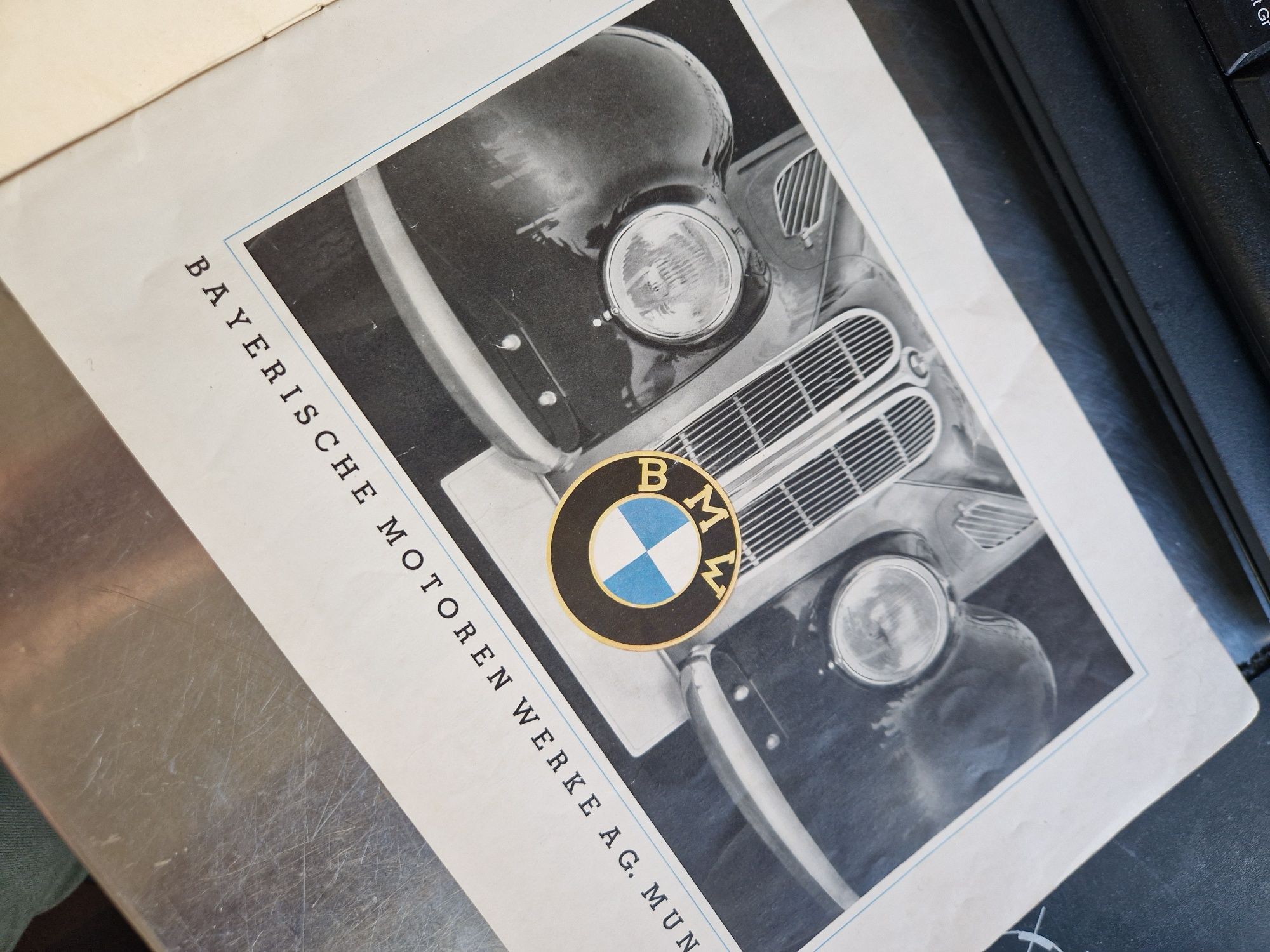 Catálogo vintage Bmw 1938