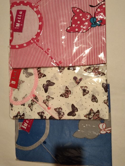 Koszula ciążowa M nocna piżama do karmienia odpinana rozpinana na boki