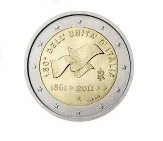 Itália moedas Comemorativas 2 euros ou 2,00 UNC