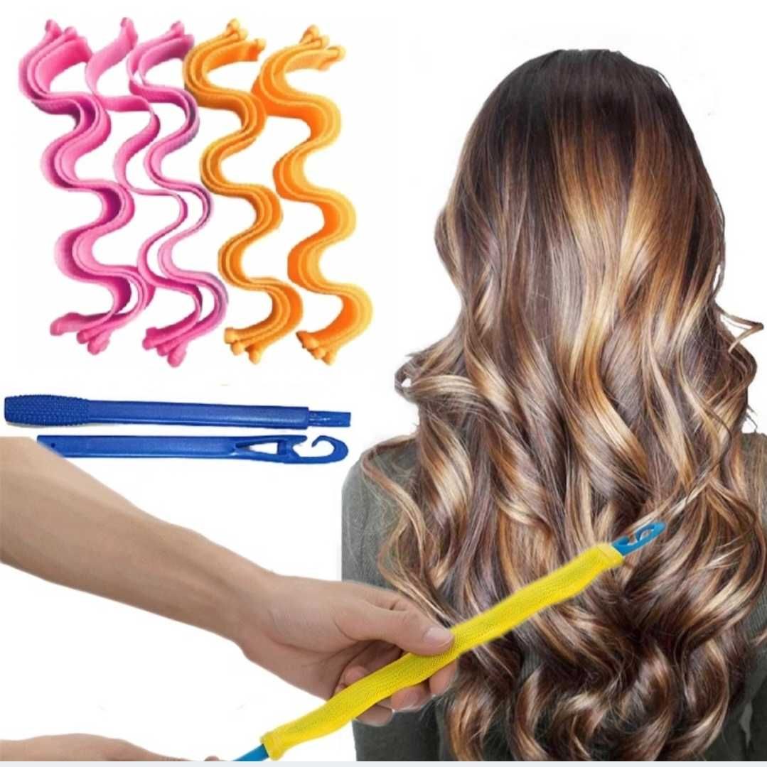 Wałki do kręcenia włosów papiloty do włosów 55 CM XL 36sztuk
