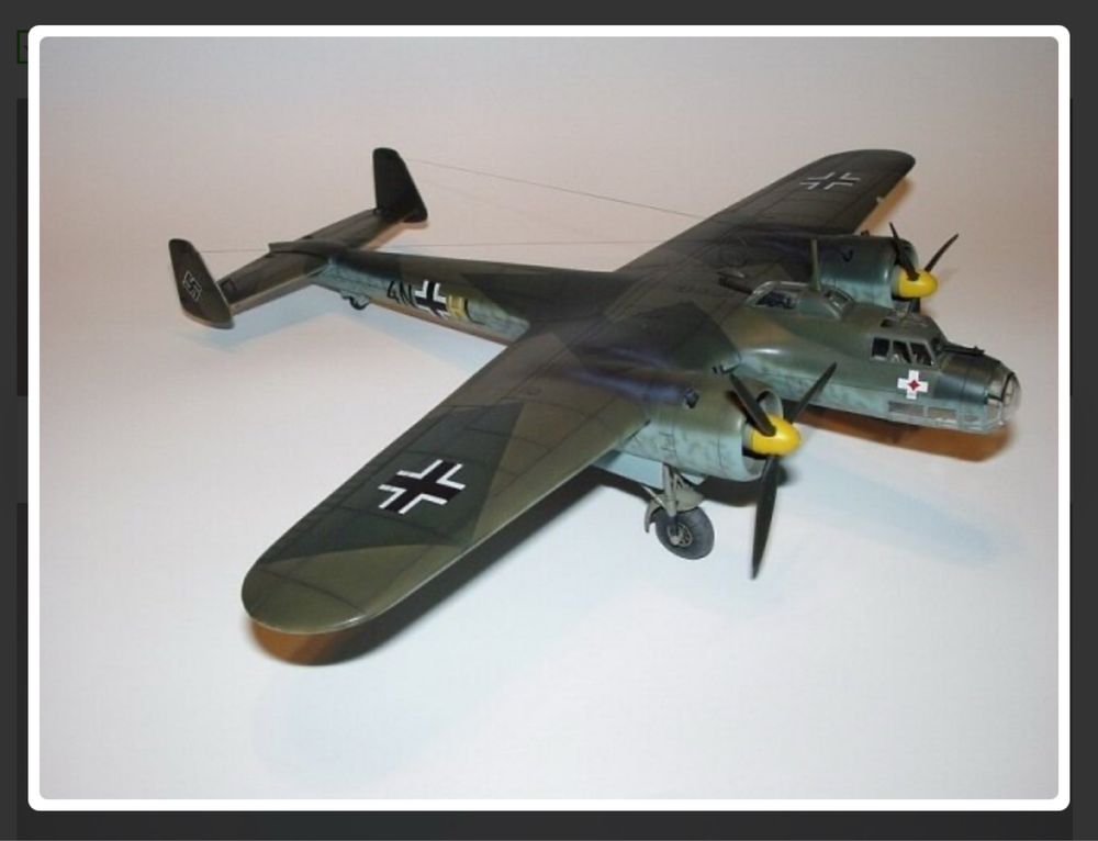 RS MODELS 92275 samolot DORNIER DO 17P "OSTFRONT" model 1/72