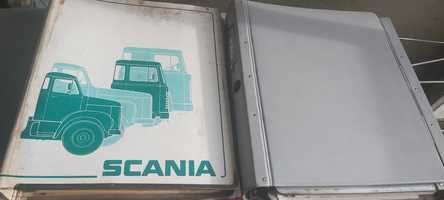 Manuais de Serviço de Mecânica de Camiões "SCANIA" (Raridade)