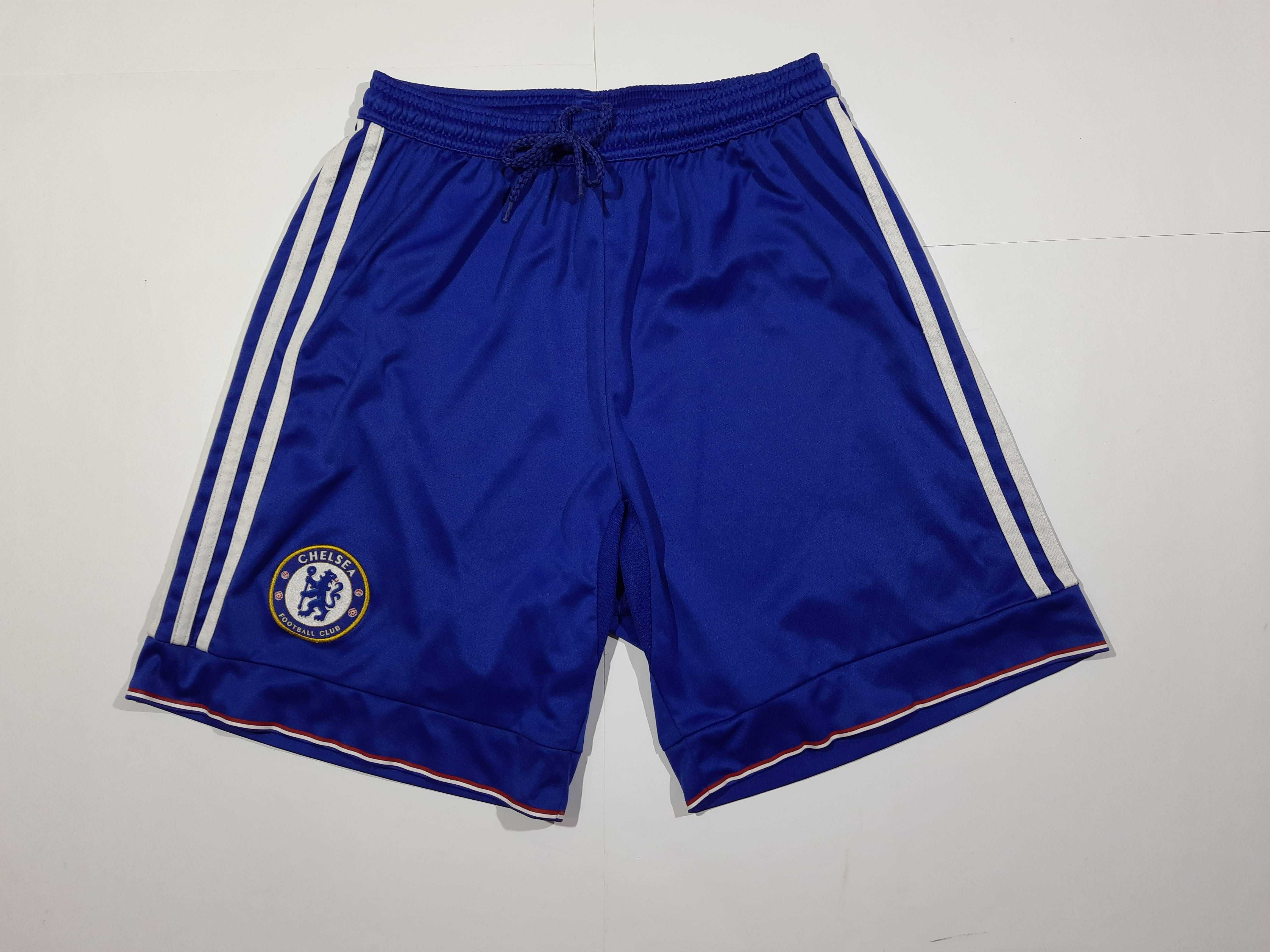 Трусы шорты спортивные футбольные Chelsea Adidas