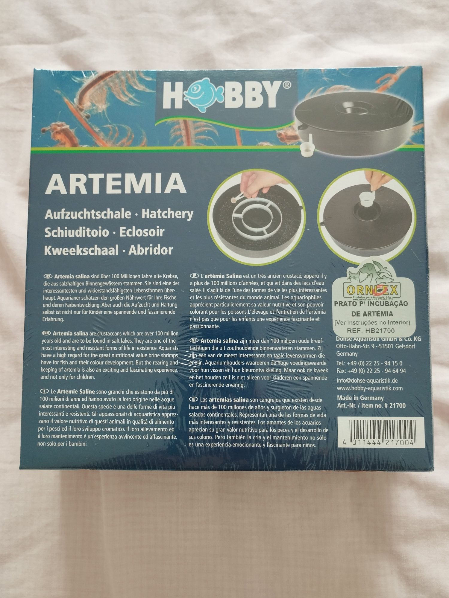 Incubadora de artemia NOVO