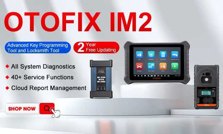 Autel OTOFIX IM2 Máq Diagnóstico OBD + Programação IMMO Chaves (NOVO)