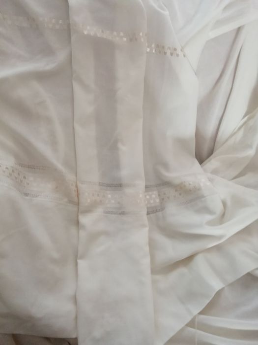 Cortinas alinhadas