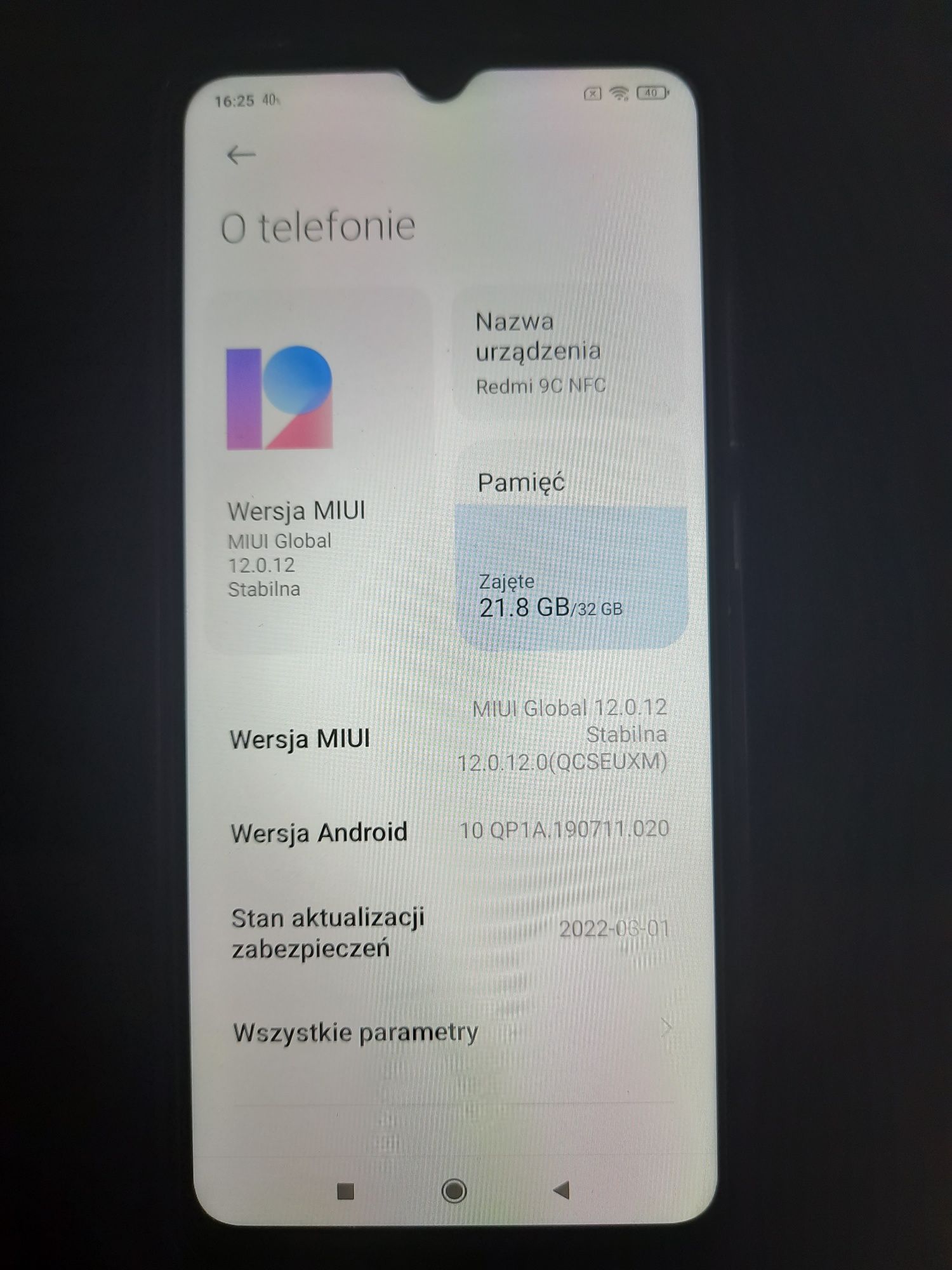 Sprzedam smartfon xiaomi redmi 9C NFC