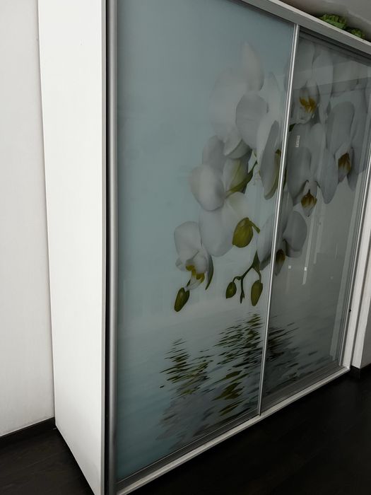 Продам шафу-купе б/у із орхідеями