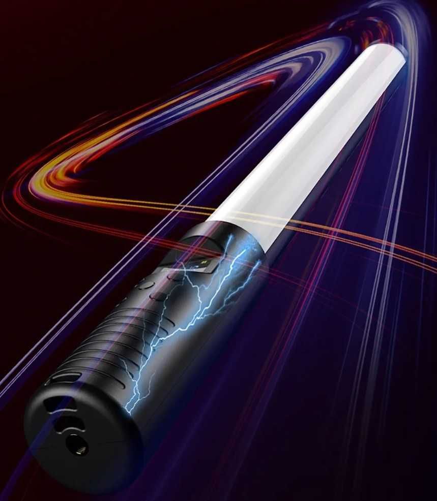 Lampa  RGBLED Miecz Świetlny do Zdjęć + statyw103cm