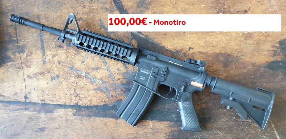 Pressão de Ar (CO2) M4A1 Classic Army 4.5mmesferas + HK 416 A5