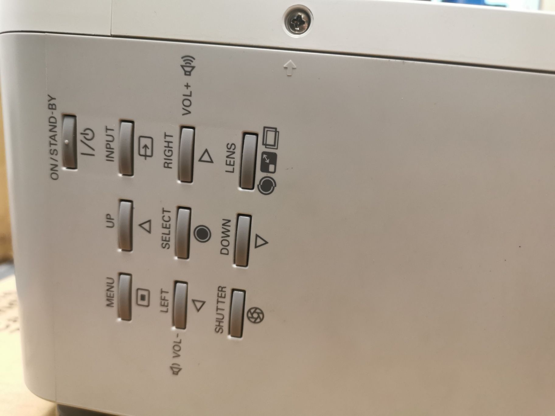 Projektor LCD Sanyo PLC-XM100L biały - do naprawy / na części